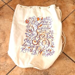 Zedwear 1993 Best in Show Dalmatian Drawstring Canvas Bag